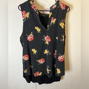 Papermoon Floral Sleeveless Top